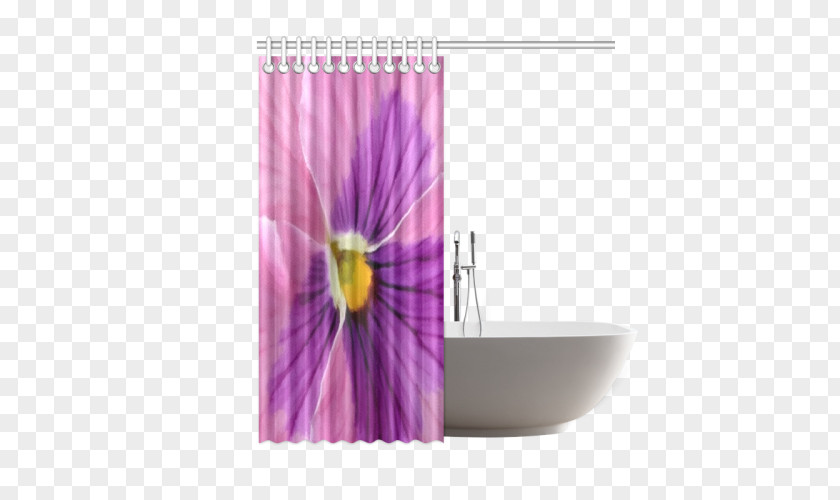 Shower Curtain Textile Polyester Waterproofing PNG