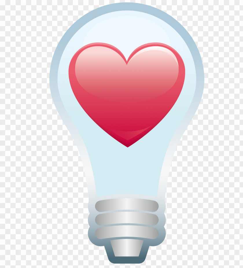 A Wrapped Heart-shaped Bulb Heart Clip Art PNG