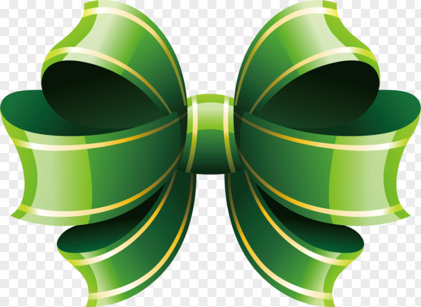 Beautiful Green Bow And Arrow PNG