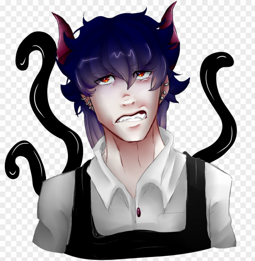 Cat Ear Demon Illustration Cartoon PNG