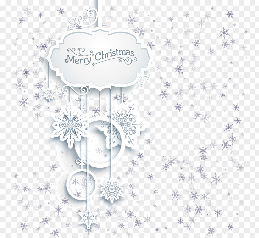 Hanging Christmas Card Frame Element PNG