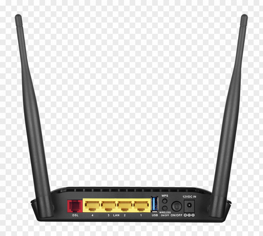 Adsl DSL Modem Wireless Router G.992.5 IEEE 802.11n-2009 PNG