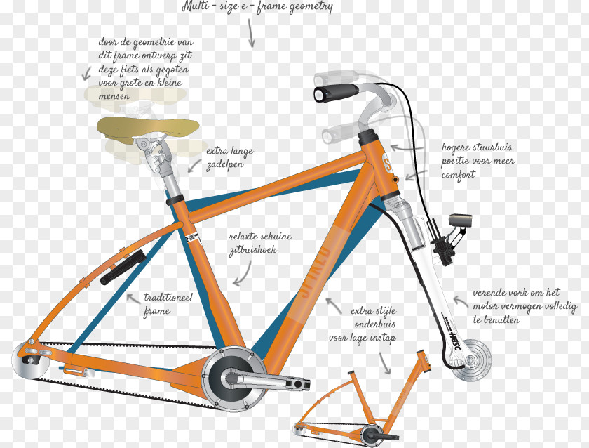 Bicycle Frames Wheels Hybrid Handlebars PNG