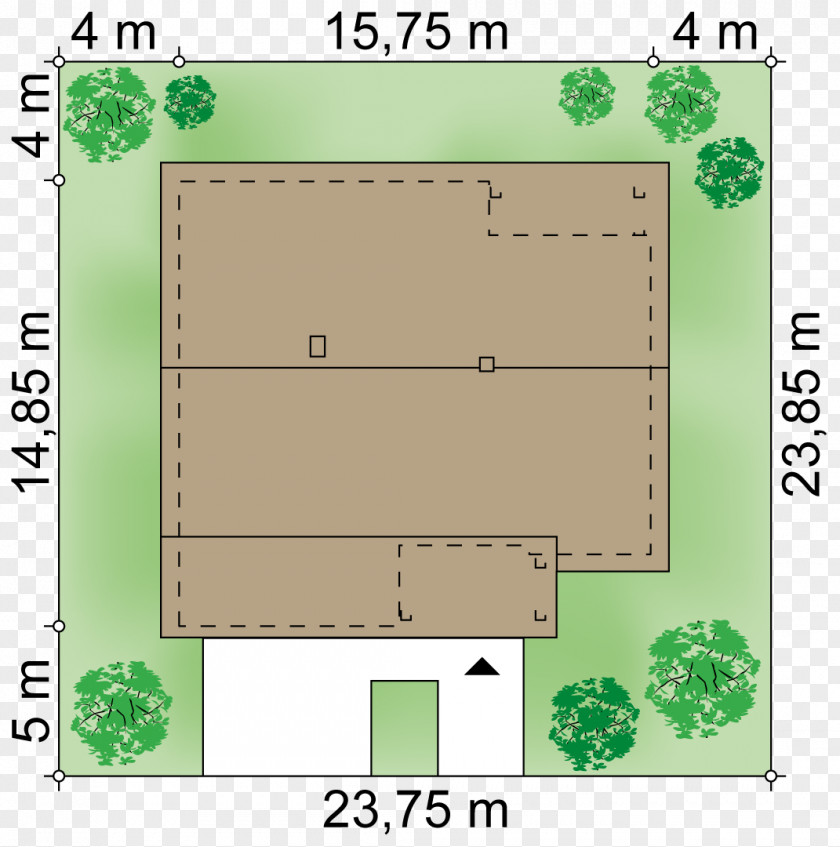 Building House Project Roof Floor Plan PNG