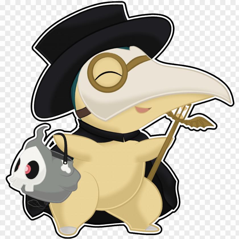 Plague Doctor Cyndaquil Pokémon GO Bubonic PNG