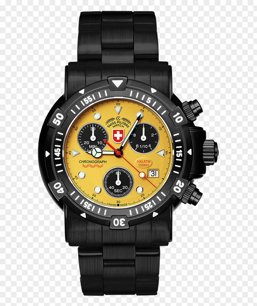 Watch Military Switzerland ETA SA Chronograph PNG