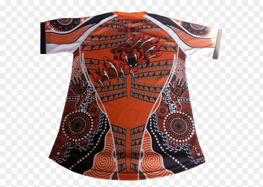Aboriginal Fabric T-shirt Textile Australia Raglan Sleeve PNG