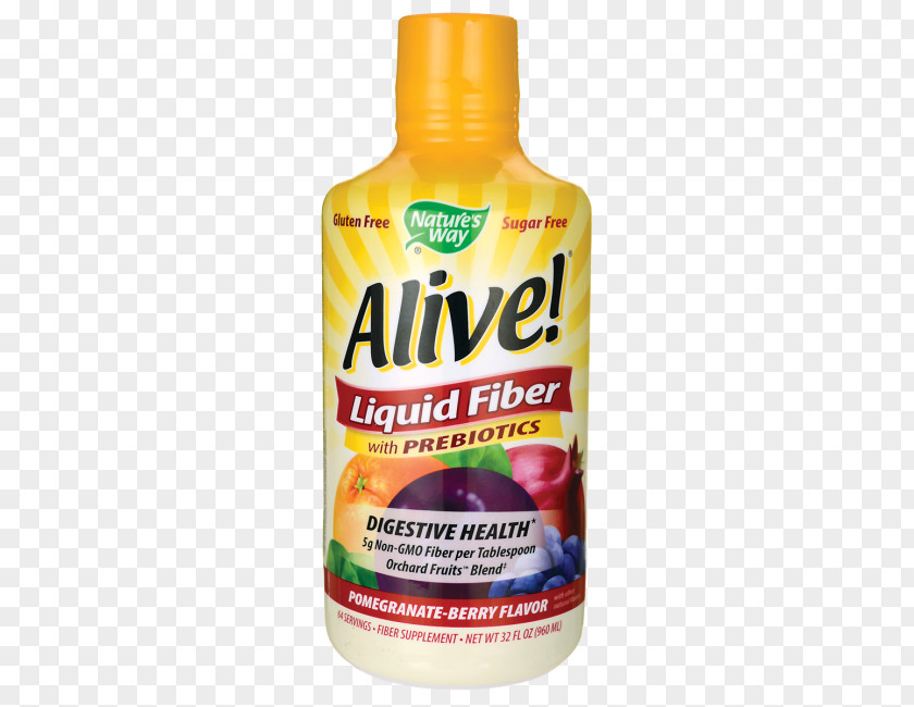 Alive Liquid Fiber With Prebiotics Citrus32 Oz. Nature's Way FiberPomegranate Berry32 Fl Oz Alive! Whole Food Energizer Multivitamin Liquid, 30 Oz, 7.8 FlozBest Supplement Dietary PNG