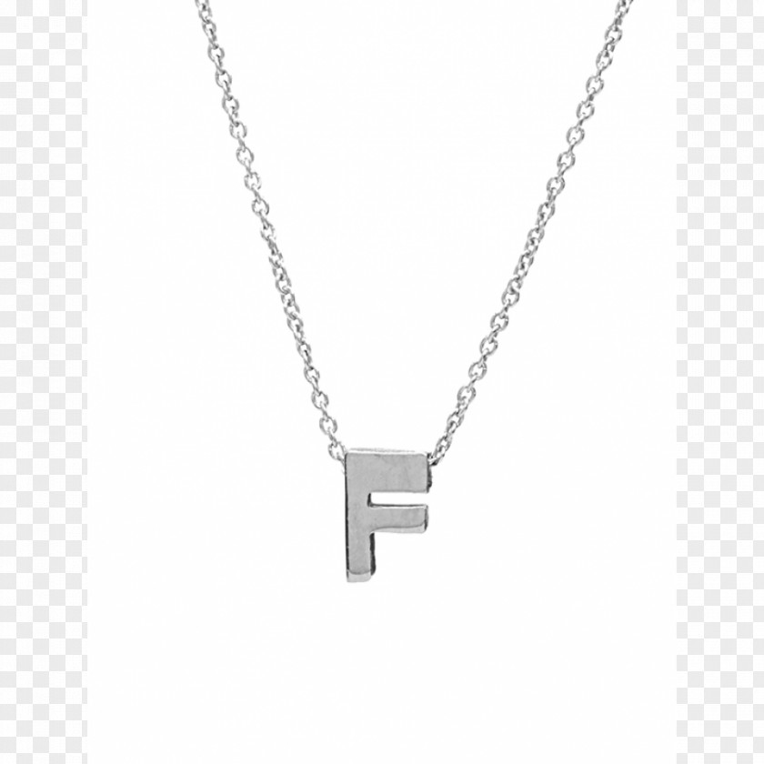 Necklace Charms & Pendants Silver Letter Chain PNG