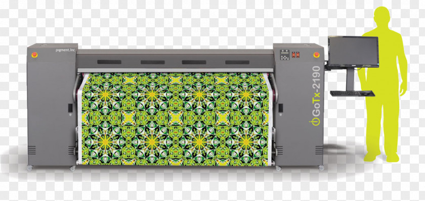 Printer Digital Printing Textile Woven Fabric PNG