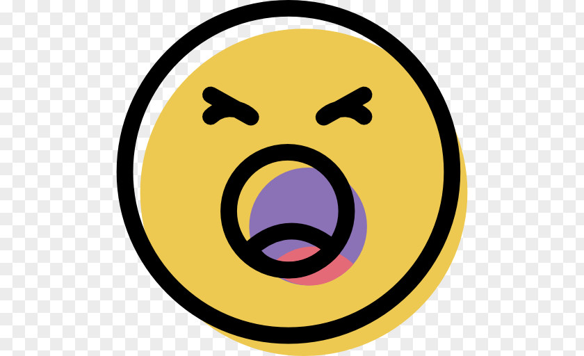 Shouted Vector Smiley Emoticon PNG