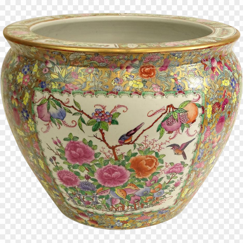 Vase Ceramic Antique Porcelain Jardiniere PNG