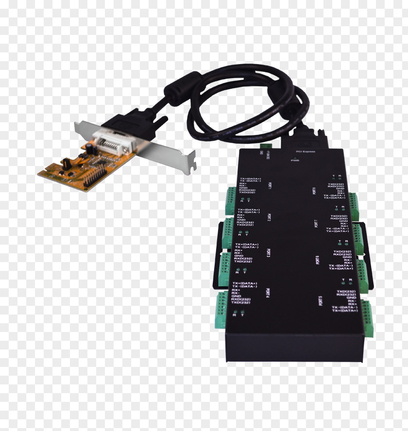 Bus Serial Communication Port PCI Express Conventional RS-422 PNG