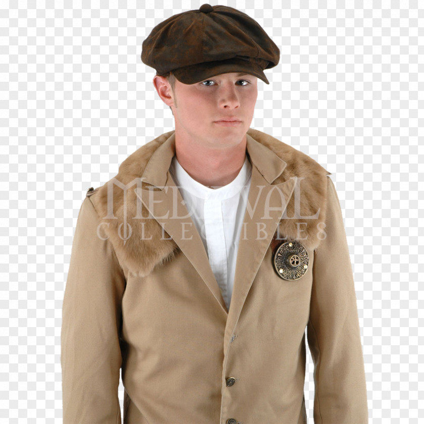 Cap Newsboy Costume Steampunk Hat PNG