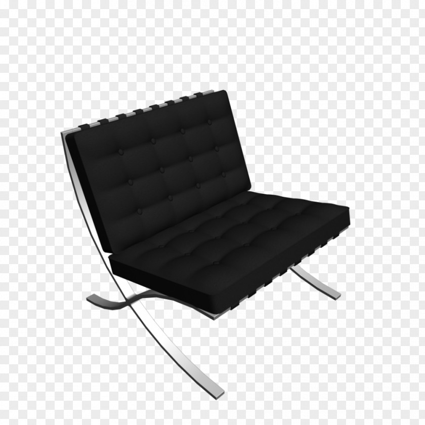 Chair Design Barcelona Couch Industrial PNG