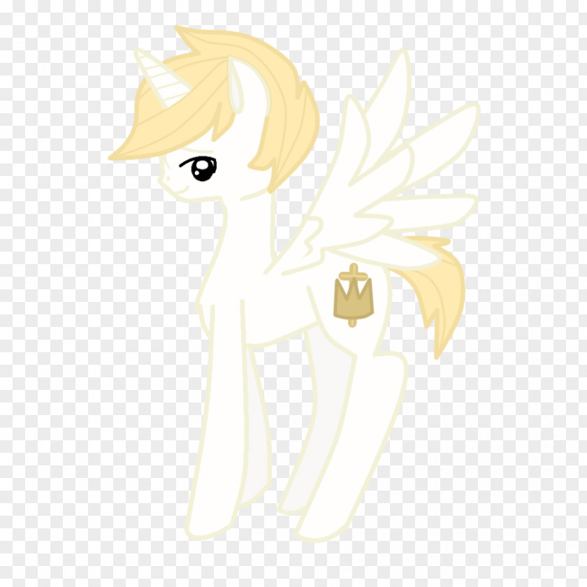 Fairy Horse Tail Sketch PNG