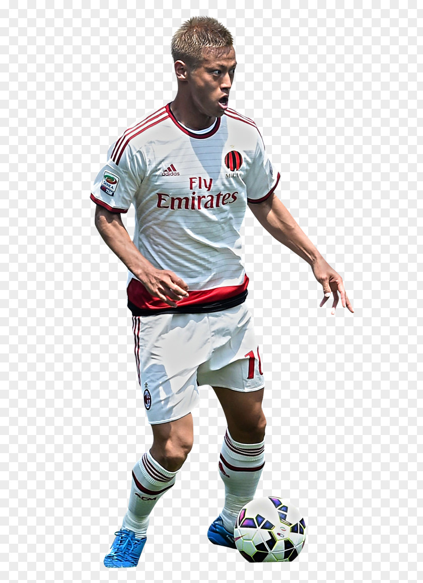 Keisuke Honda A.C. Milan Stephan El Shaarawy Football Player Sport PNG