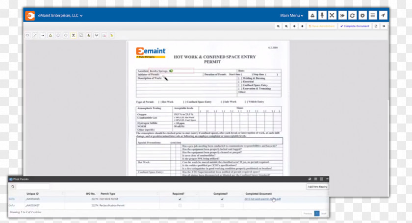 Permit To Work Template Computer Program Web Page Operating Systems Line Multimedia PNG