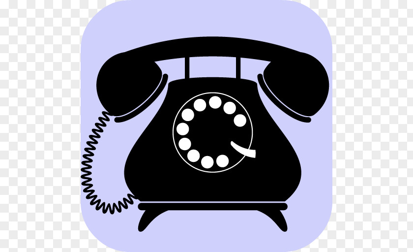 Silhouette Telephone Royalty-free Rotary Dial PNG