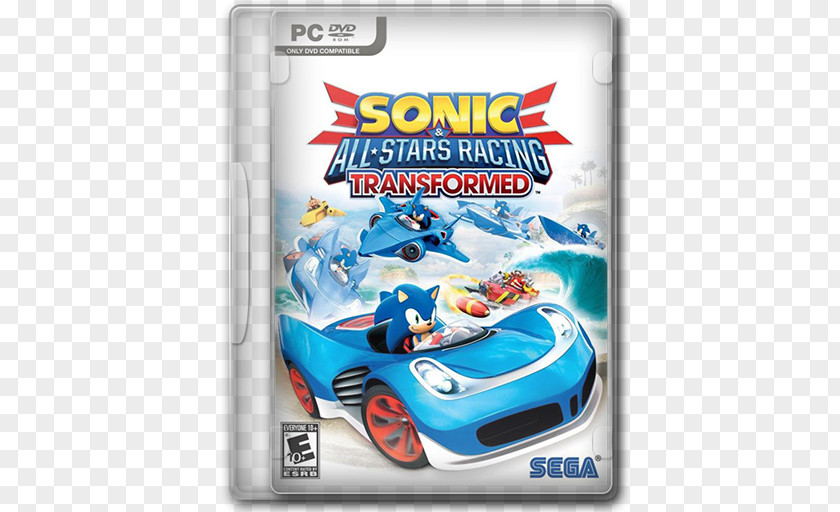 Sonic Icon & Sega All-Stars Racing Transformed Wii U Xbox 360 PlayStation PNG