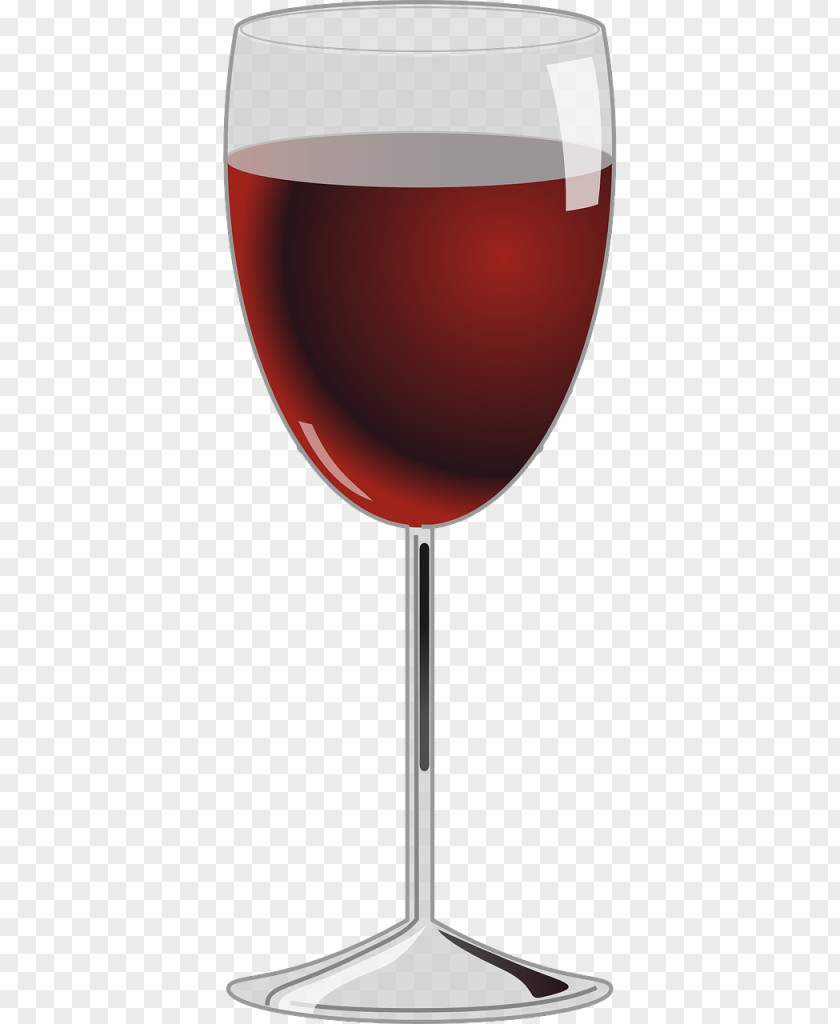 Wine Red Champagne Glass White PNG