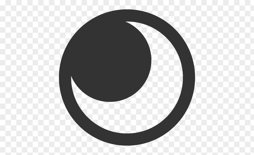 Circle Crescent Logo Black M PNG