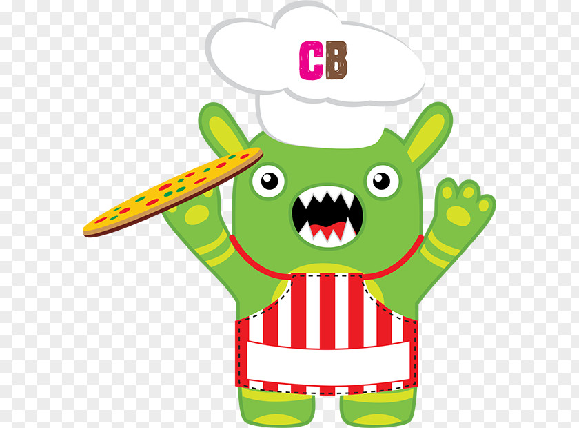 Pizza Party Monster Crazee Bongos Birthday PNG