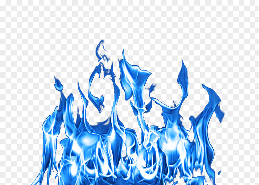 Blue Water Electric Font Flame PNG