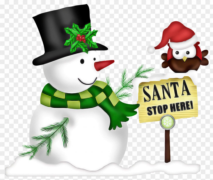 Christmas Snowman Winter PNG