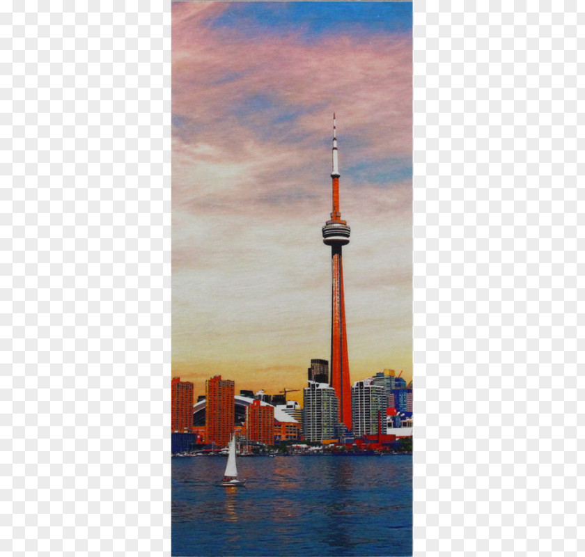 Cn Tower Lighthouse Painting Sky Plc PNG