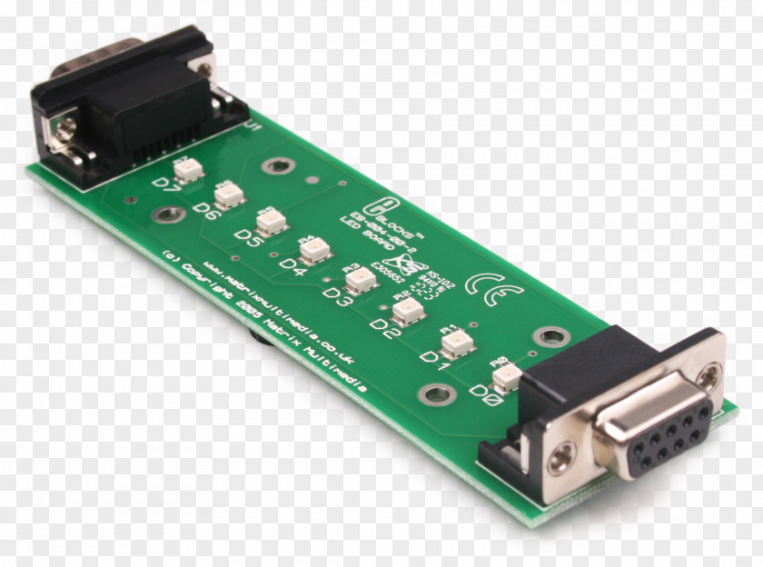 Led Board Microcontroller Light-emitting Diode Hardware Programmer Electronic Component LED Display PNG