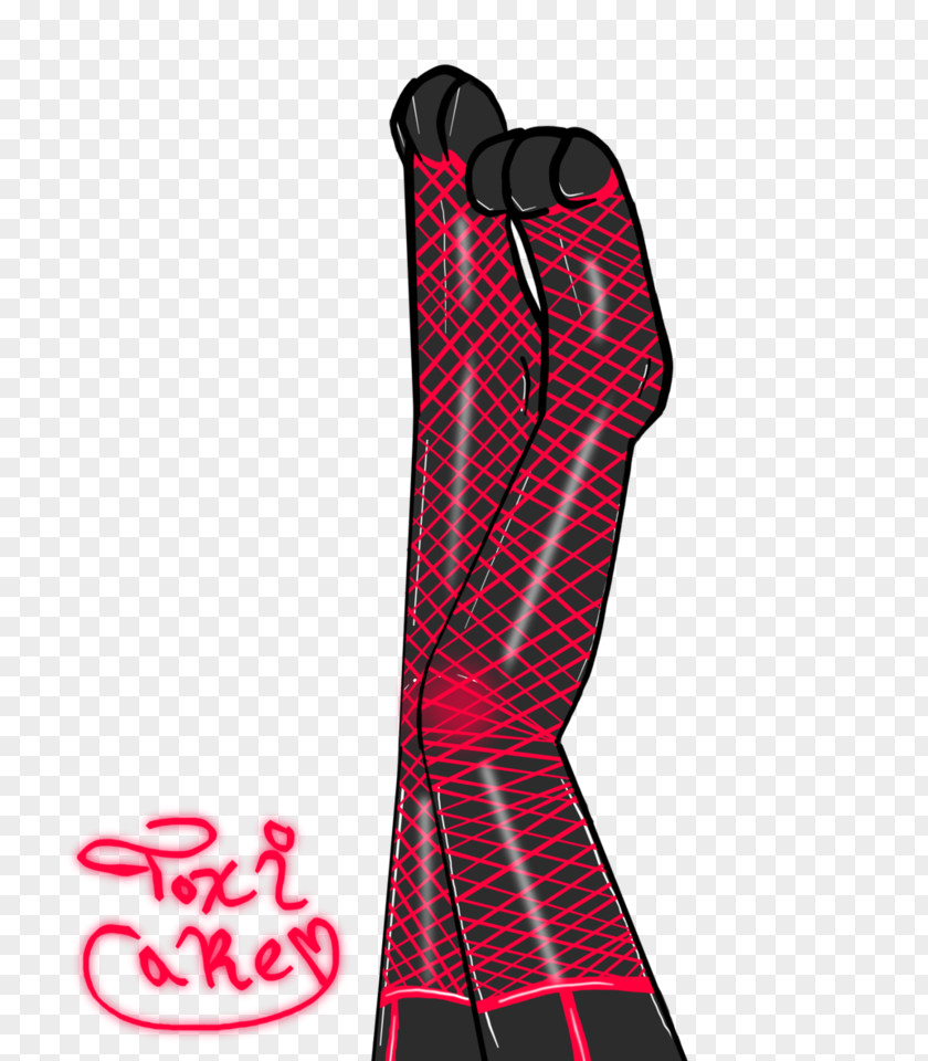 Line Shoe RED.M Font PNG