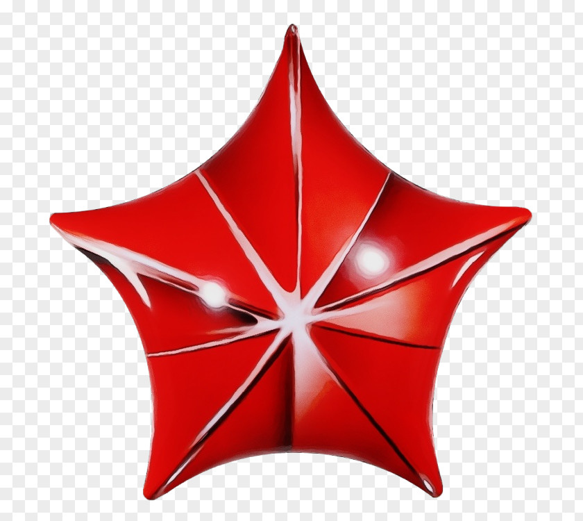 Plant Tree Red Leaf Star PNG