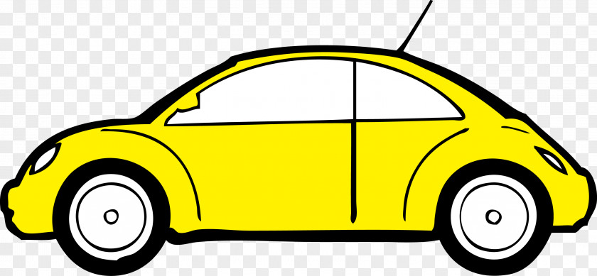 Vector Cartoon Car Yellow Bus Auto Show Stroke Child PNG