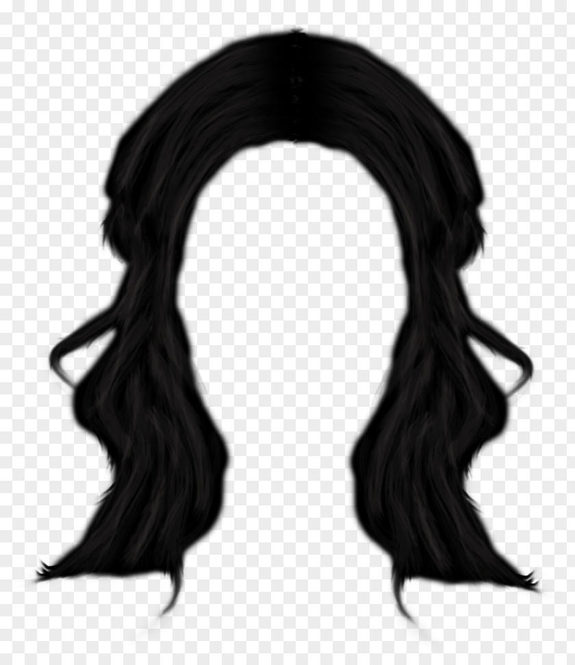 Women Hair Image Black Clip Art PNG