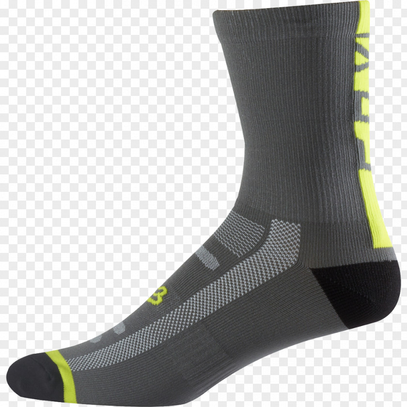 Cycling Sock Fox Racing Stocking Clothing PNG