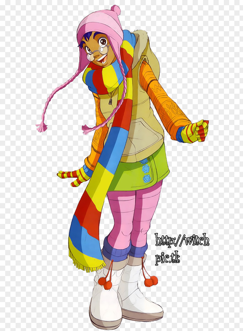 Hay Lin Taranee Cook Clown Costume Cartoon Mascot PNG