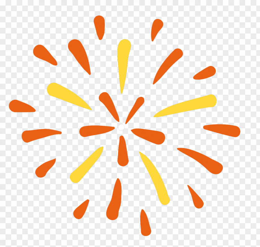 Logo Orange Party Poster PNG
