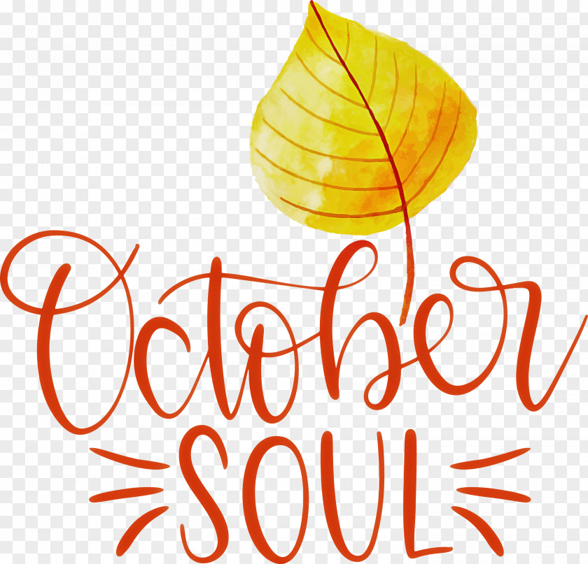 October Soul October PNG