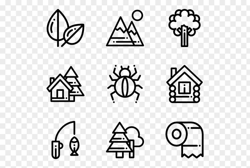 Woodland Animals Icon Design Symbol Clip Art PNG