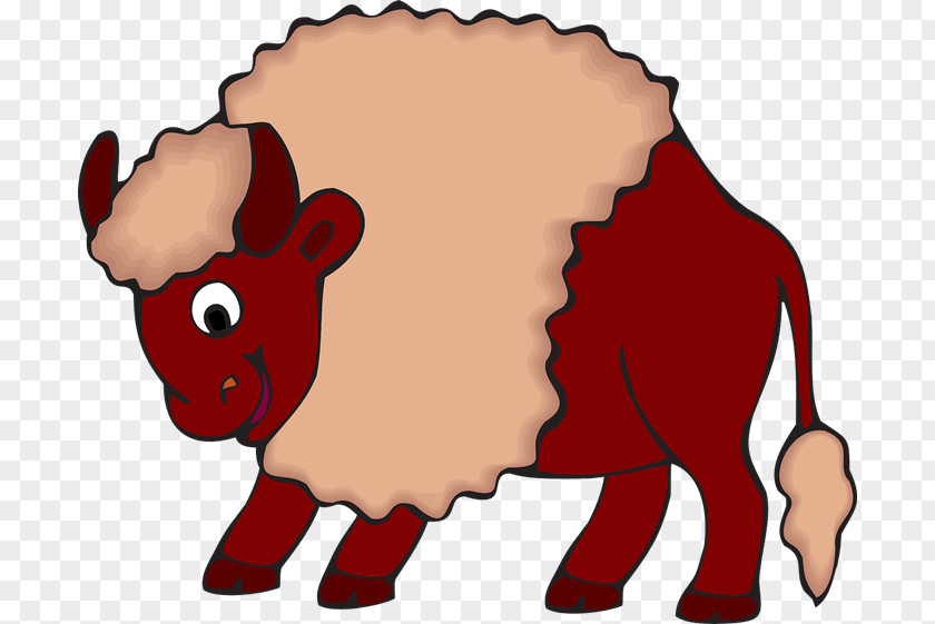 Bison Cliparts American Bonasus Cartoon Clip Art PNG