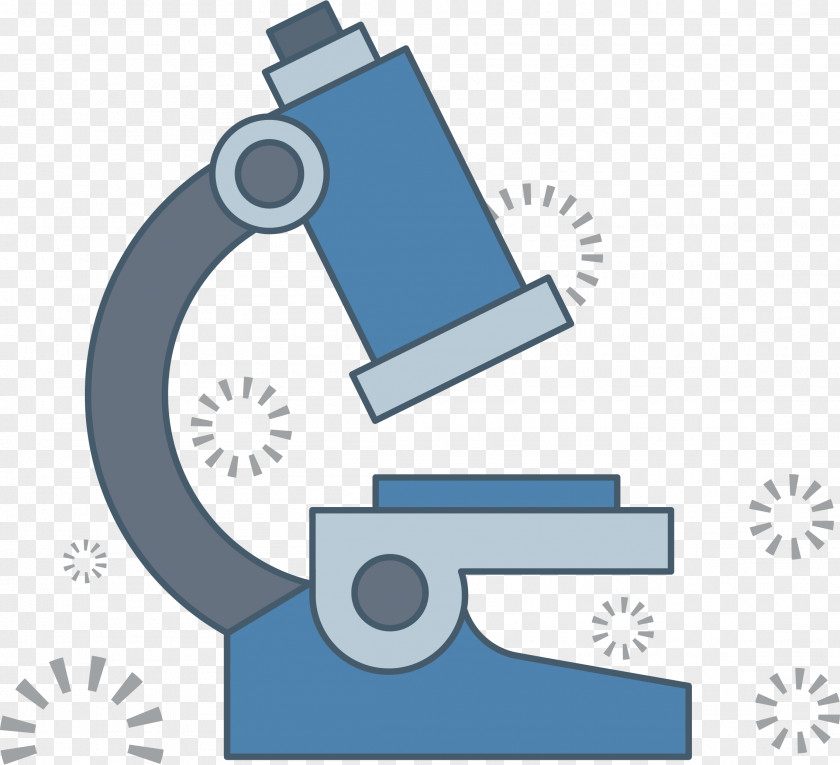 Blue Microscope PNG