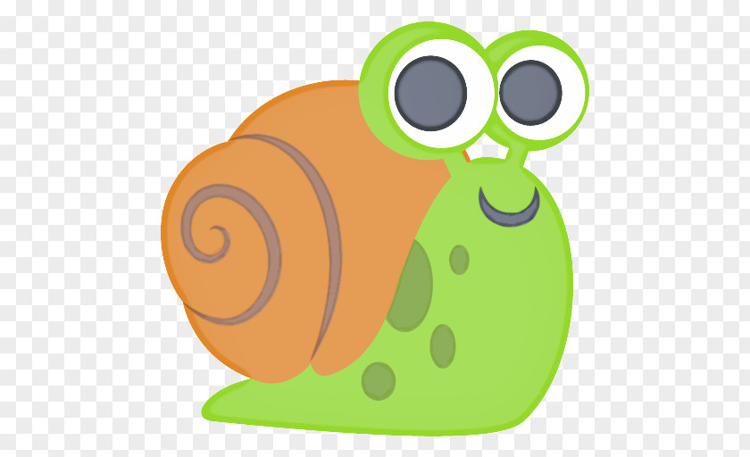 Glasses Sea Snail Cartoon PNG