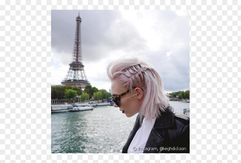 Hair Ombré Blond Pink PNG