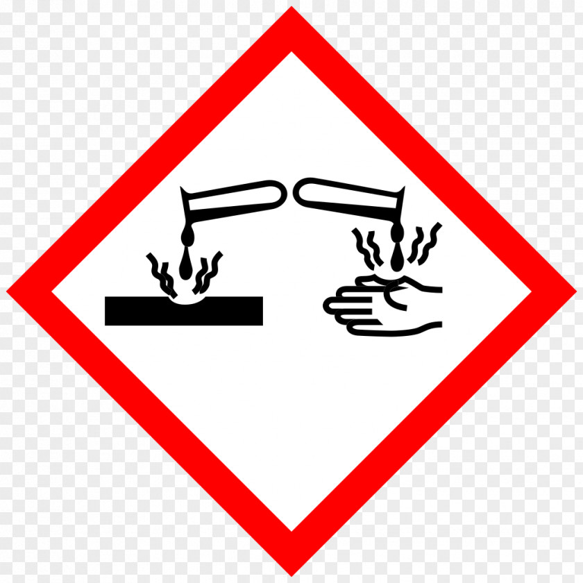 Pictogram Corrosive Substance Hazard Symbol Corrosion Chemical PNG