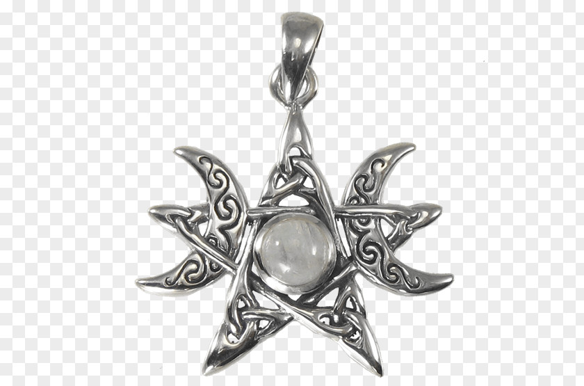 Silver Locket Pentacle Charms & Pendants Wicca PNG