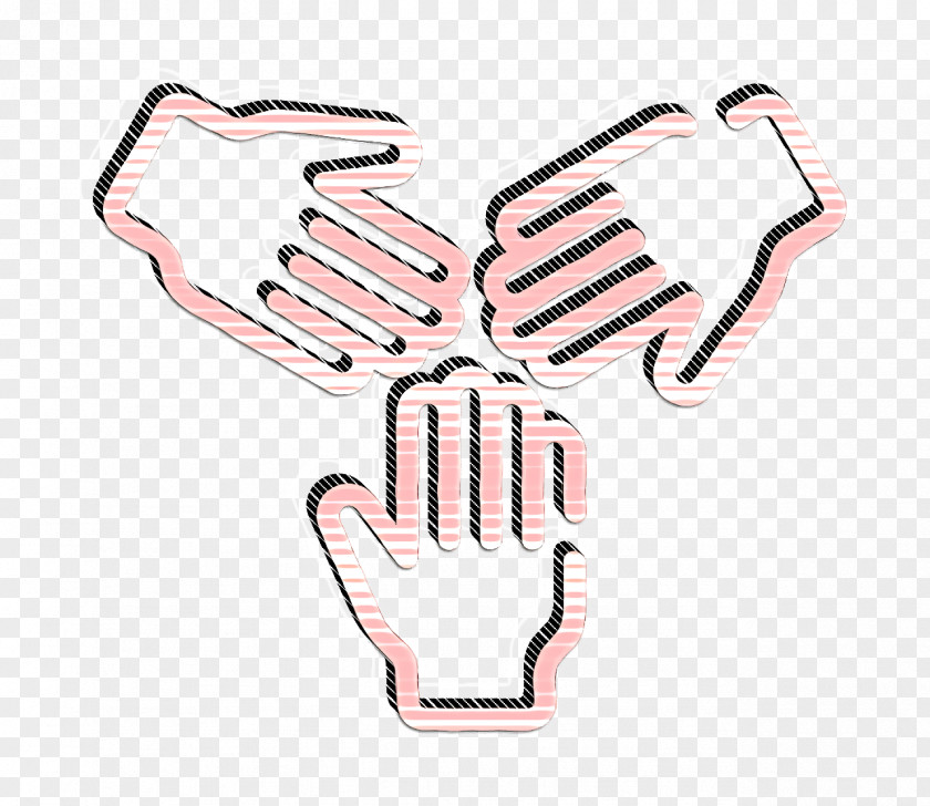 Teamwork Icon Unity Peace & Human Rights PNG