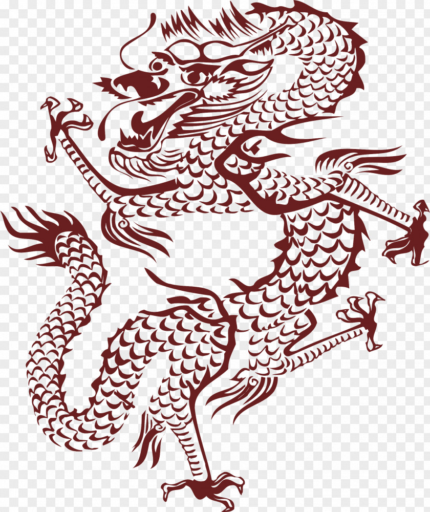 Dragon Budaya Tionghoa Chinese Fenghuang Clip Art PNG