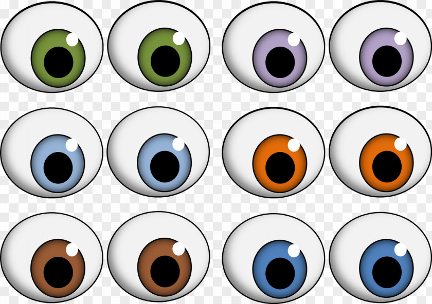 Fish Eyes Cliparts Googly Clip Art PNG
