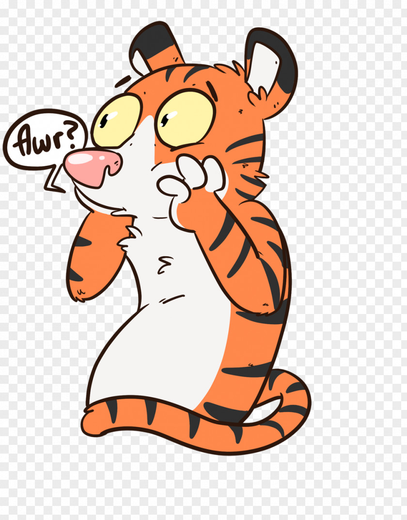 Tiger Whiskers Cat Clip Art Cartoon PNG